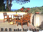 B & B unterhalb von Alghero